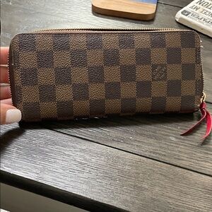 Louis Vuitton Brown Checkered Wallet